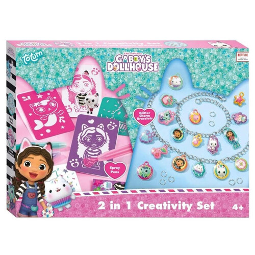 TOTUM Set Gabby's Dollhouse creativity 2 en 1