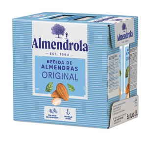 ALMENDROLA Bebida de almendras 6x1L en cartón 6L