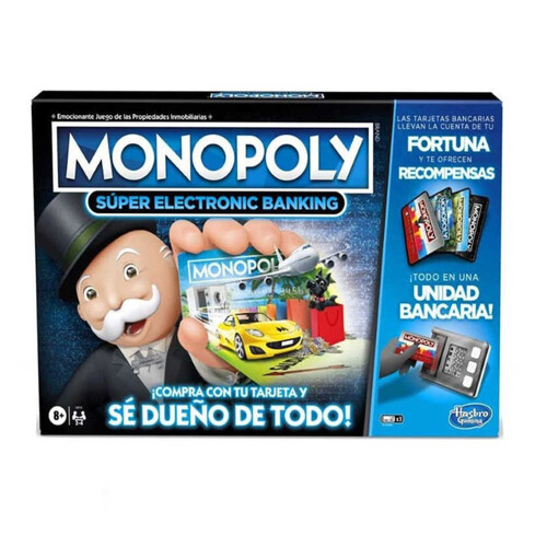 HASBRO Joc Monopoly Super Electronic Banking