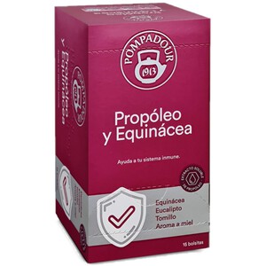 POMPADOUR Infusión propóleo y equinácea 15 por envase