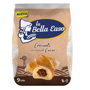 BELLA EASO Croissants con crema al cacao 0.378kg