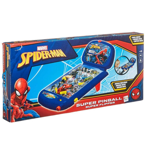 IMC TOYS Taula de pinball Spider-Man