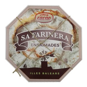 SA FARINERA Ensaimada de crema de cacao 0.38kg