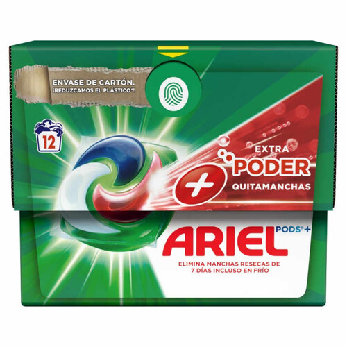 ARIEL Detergent líquid Poder Llevataques de 12 dosis