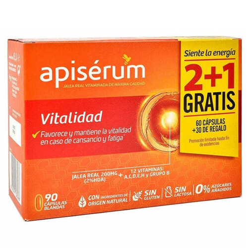 APISERUM Vitamines amb gelea reial