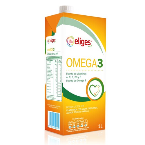 IFA Beguda làctia enriquida amb Omega-3 en cartró