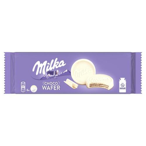 MILKA Galetes de xocolata blanca