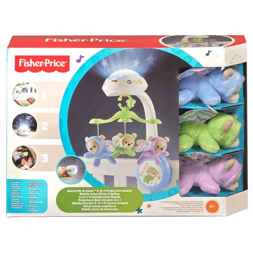 FISHER PRICE Mòbil amb 3 ossets