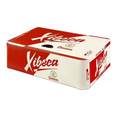 XIBECA Cervesa suau 24 x 33 cl en llauna