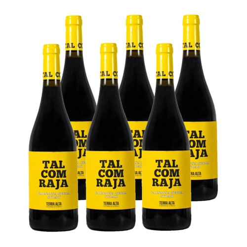 TAL COM RAJA Caixa de vi negre DO Terra Alta Km0