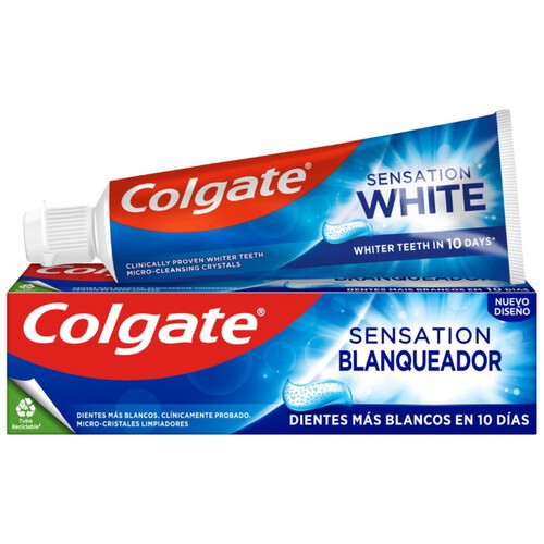 COLGATE Dentifrici amb fluor blanquejador