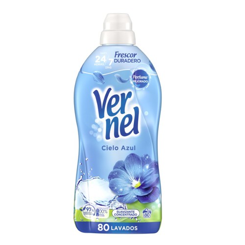 VERNEL Suavitzant concentrat Cel Blau de 80 dosis