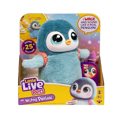 LITTLE LIVE Waddles Pingüí de passeig interactiu