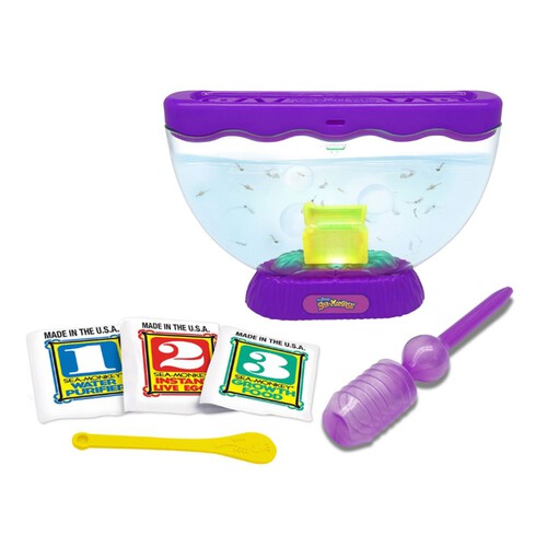 BIZAK Aquari cofre del tresor amb Sea Monkeys