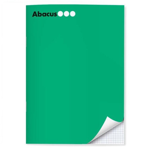 ABACUS Llibreta A4 de color verd de 48 fulls