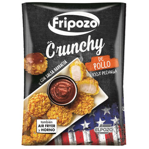 FRIPOZO Porciones de pechuga de pollo con salsa barbacoa Crunchy 0.3kg