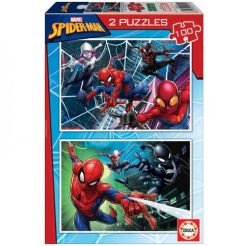 EDUCA Trencaclosques Spider-Man 2x100P