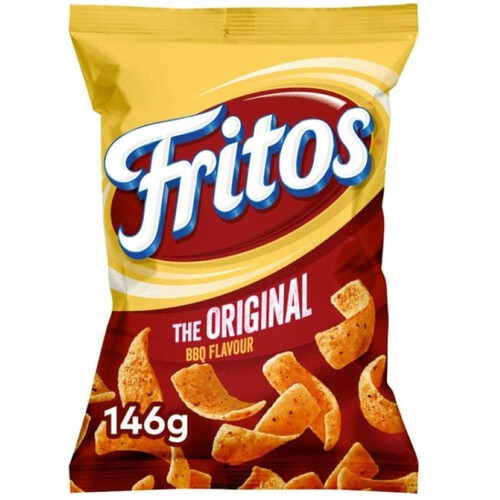 FRITOS Snacks tires de blat de moro amb gust de barbacoa