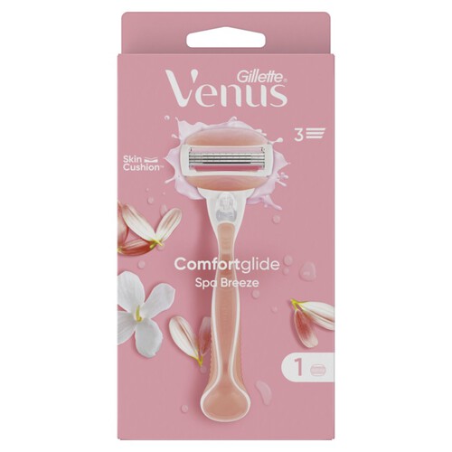 VENUS Maquineta de depilar 3 fulles Comfortglide Spa Breeze