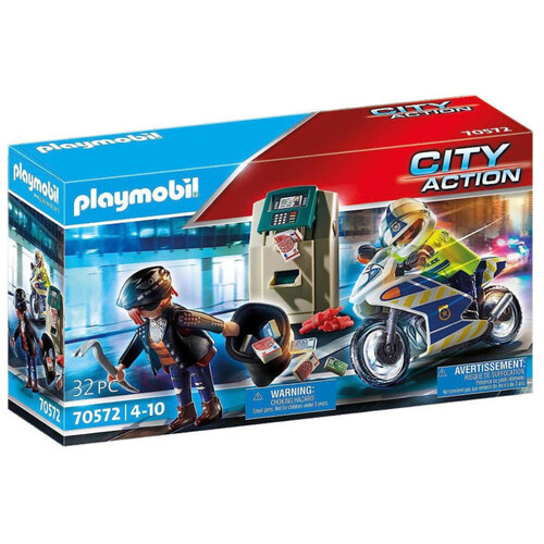 PLAYMOBIL City Action: Moto de policia