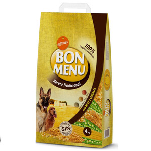 BON MENU Comida con buey y cereales para perros 4kg