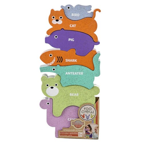 CEFA TOYS Puzle animals fusta apilable