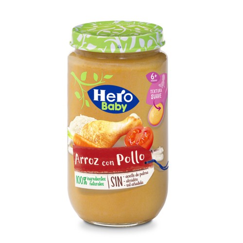 HERO BABY Potet d'arròs amb pollastre