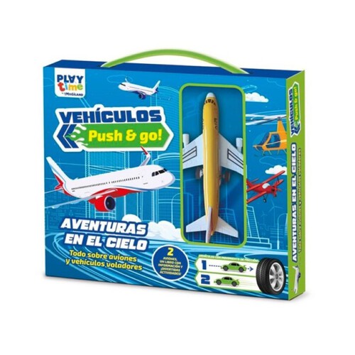 PLAYTIME Joc educatiu amb 2 avions Push&Go