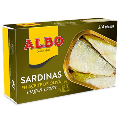 ALBO Sardines en oli d'oliva verge extra