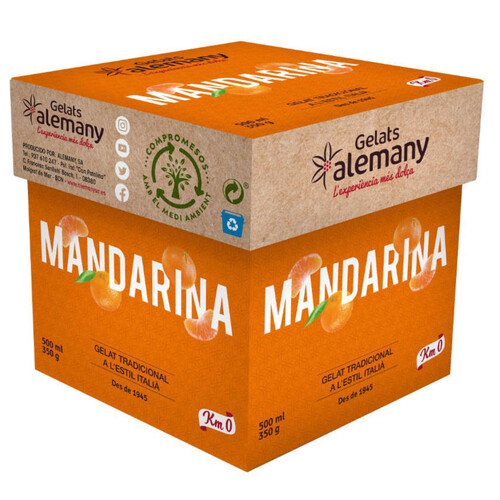 ALEMANY Gelat de mandarina Km0