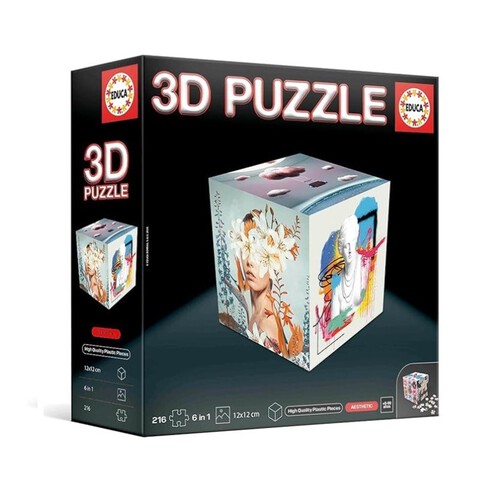 EDUCA Trencaclosques 3D Puzzle Aesthetic