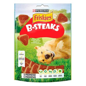 FRISKIES Snacks con aroma a bistec para perro adulto 0.15kg