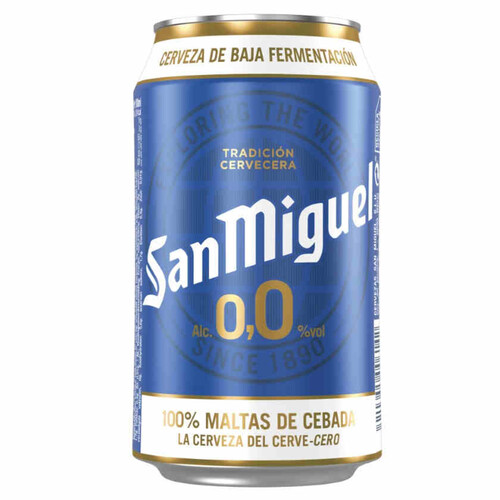 SAN MIGUEL Cervesa sense alcohol en llauna