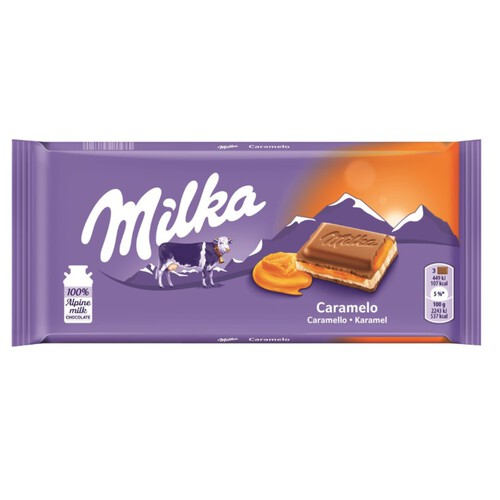 MILKA Xocolata amb caramel