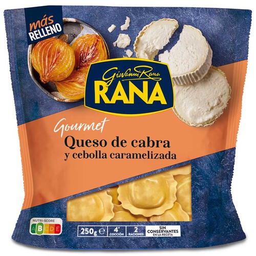 RANA Raviolis farcits de formatge i ceba