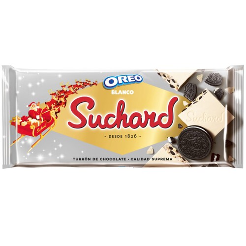 SUCHARD Torró de xocolata blanca amb Oreo