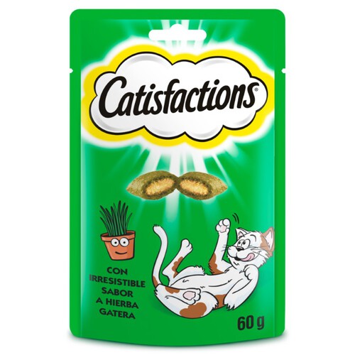 CATISFACTIONS Snack d'herba gatera per a gat