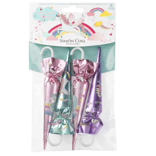 SIMÓN COLL Paraigües de xocolata extrafina Unicorn