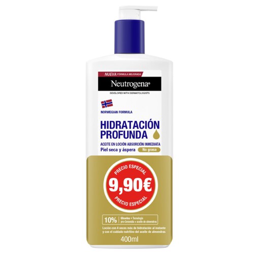 NEUTROGENA Oli corporal hidratació profunda