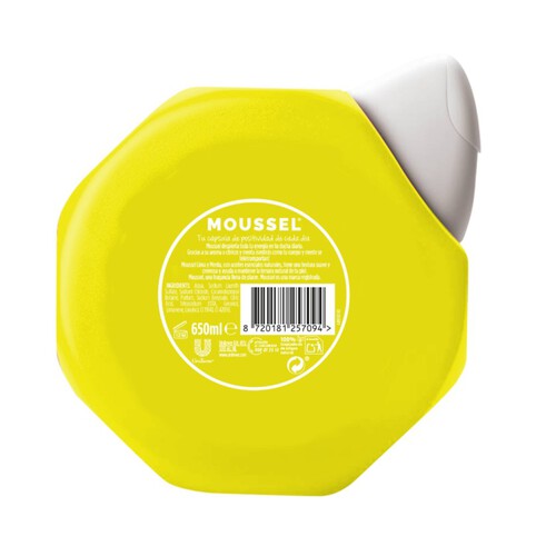 MOUSSEL Gel de dutxa Llima i Menta