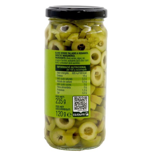 BONPREU Olives verdes a rodanxes