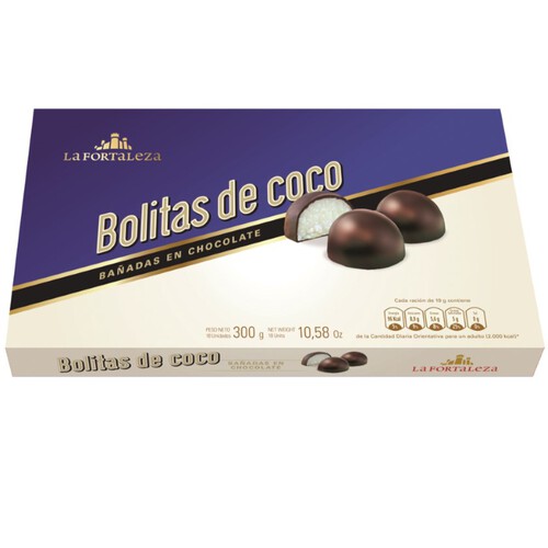 LA FORTALEZA Boletes de coco i xocolata