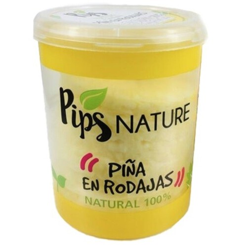 PIPS NATURE Pinya tallada en rodanxes