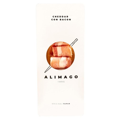 ALIMAGO Formatge cheddar amb bacó