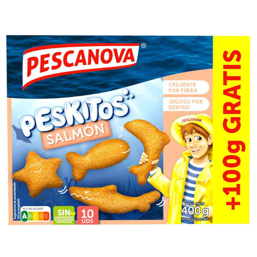 PESCANOVA Peskitos salmó empanat