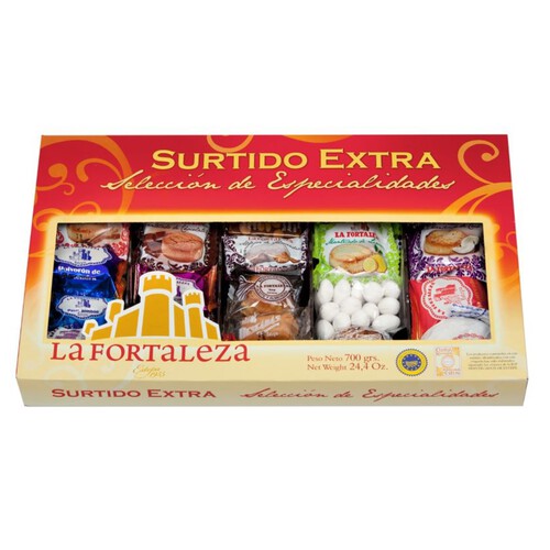 LA FORTALEZA Assortiment de mantegades i especialitats d'ametlla Extra