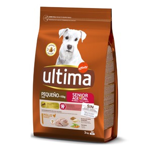 ULTIMA Comida para perros mini senior 3kg