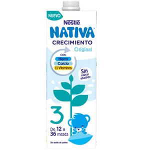 NATIVA Leche de crecimiento Original 1L